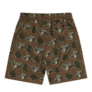 Billionaire Boys Club Diamond & Dollars Khaki Swim Shorts