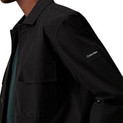 Calvin Klein Cotton Nylon Black Overshirt