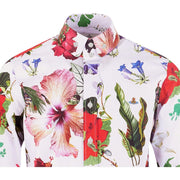 Vivienne Westwood Two Button Print Flowers Classic Shirt