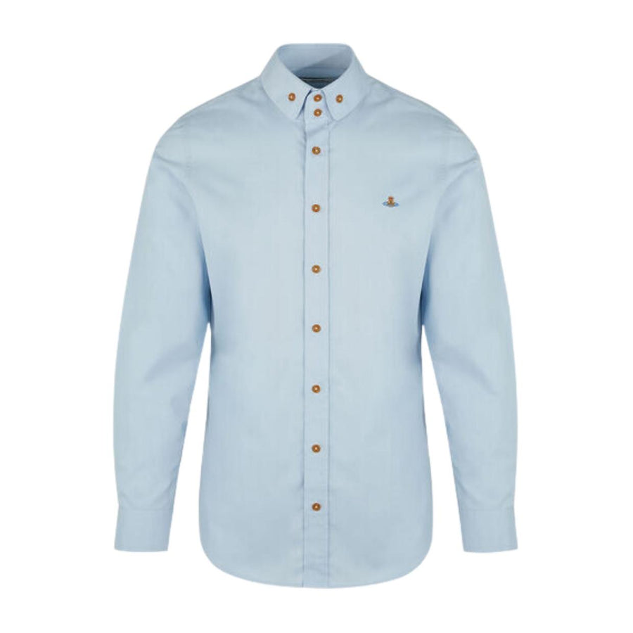 Vivienne Westwood Two Button Sky Blue Shirt