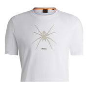 BOSS Printed Spider White T-Shirt