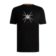 BOSS Printed Spider Black T-Shirt