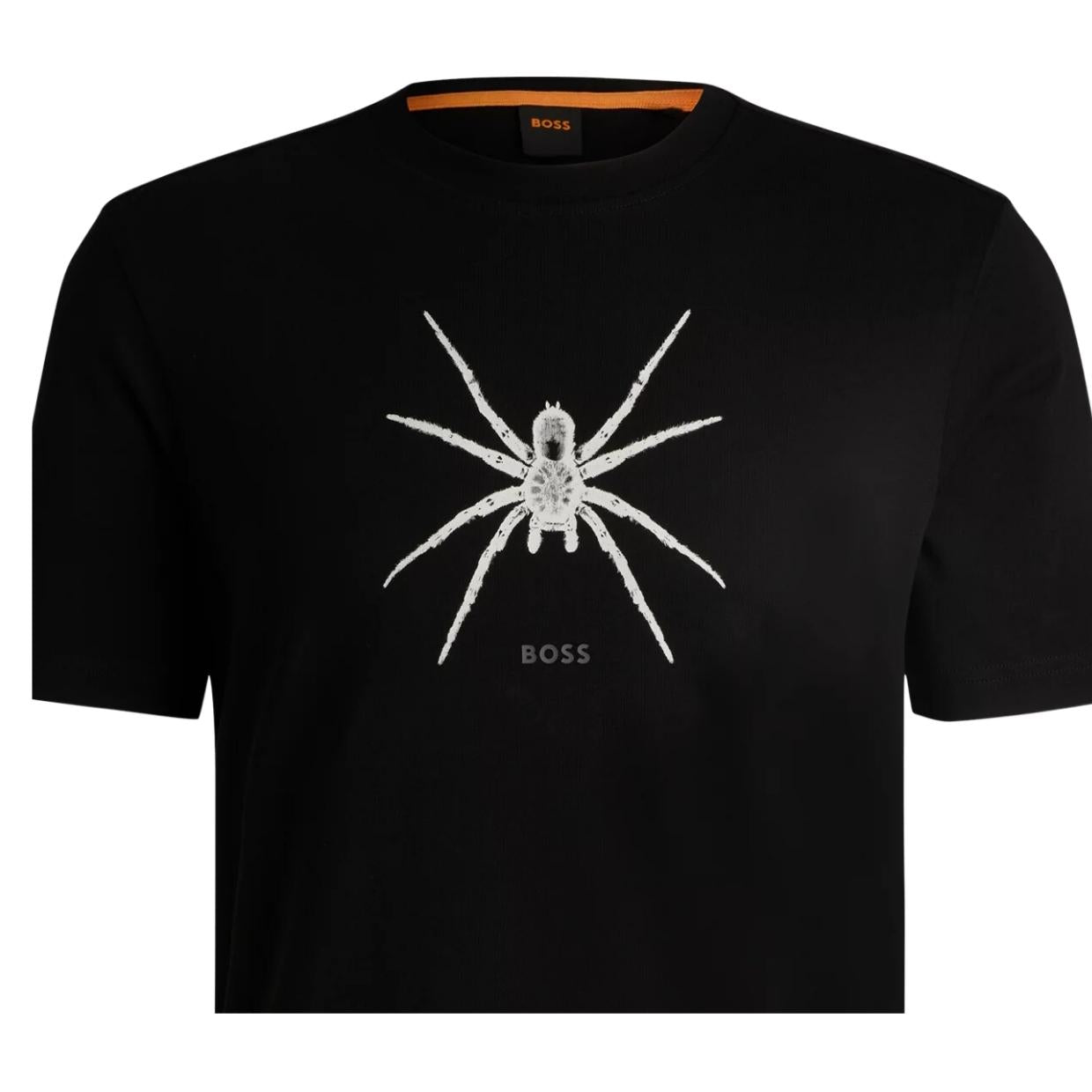 BOSS Printed Spider Black T-Shirt