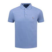 Polo Ralph Lauren Embroidery Logo Blue Polo Shirt