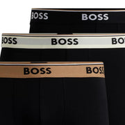 BOSS Logo Waistband Three Pack Stretch Boxer Brief