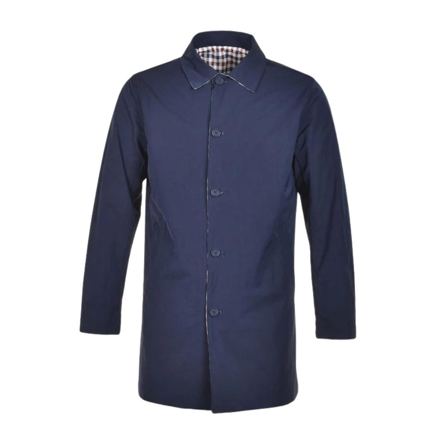 Aquascutum Active Reversible Iconic Trench Navy Jacket