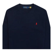 Polo Ralph Lauren Logo Navy Knit Sweater