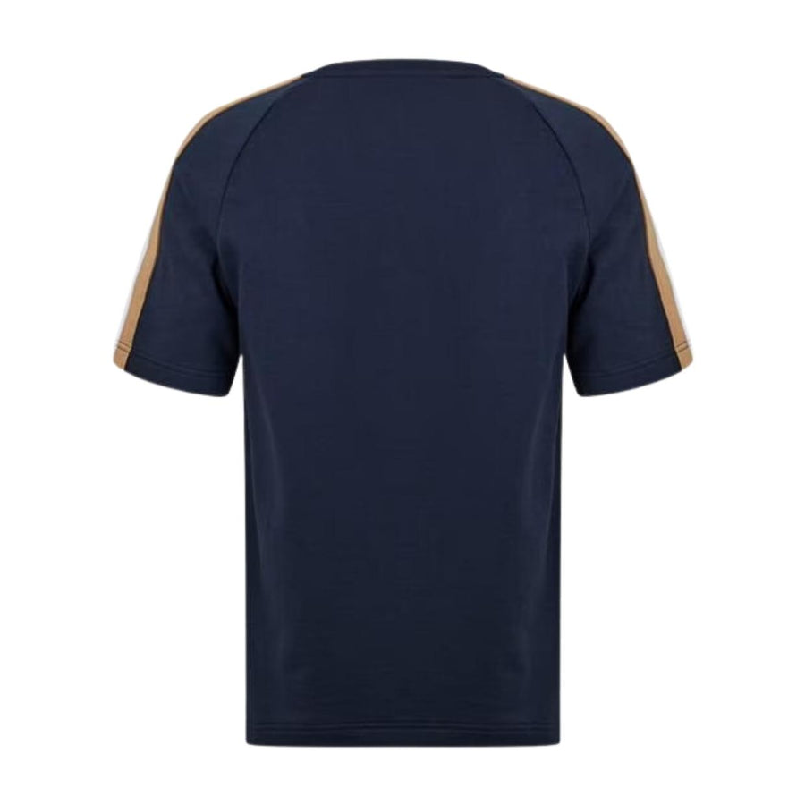 BOSS Embroidered Logo Navy Iconic T-Shirt