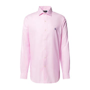 Polo Ralph Lauren Embroidery Logo Custom Fit Pink Shirt