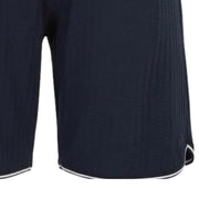 Emporio Armani Bodywear Waffle Blue Bermuda Shorts