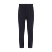 Emporio Armani Navy Waffle Jersey Trousers