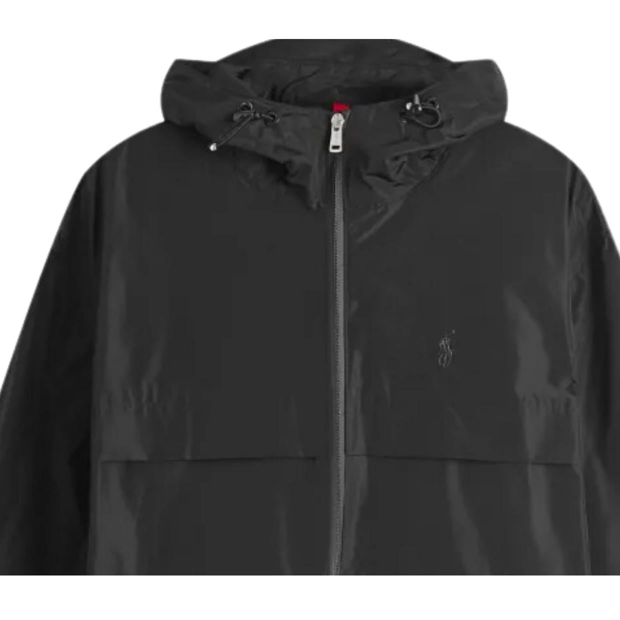 Polo Ralph Lauren Black Windbreaker Jacket