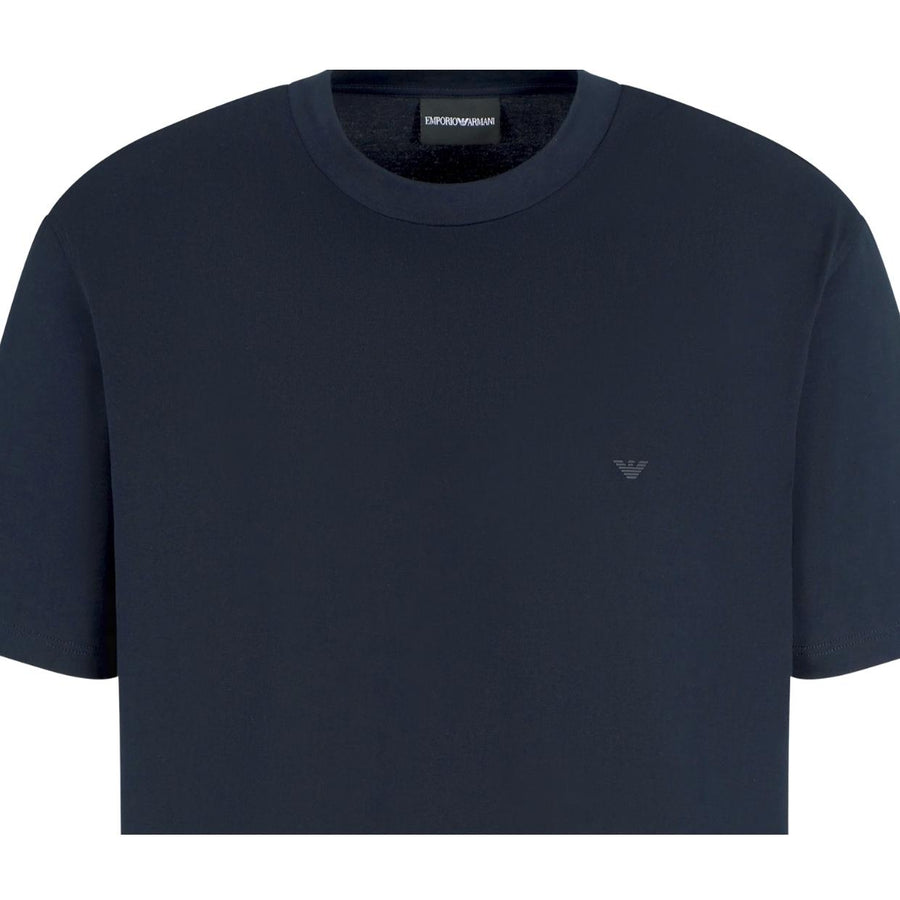 Emporio Armani Micro Eagle Navy T-Shirt