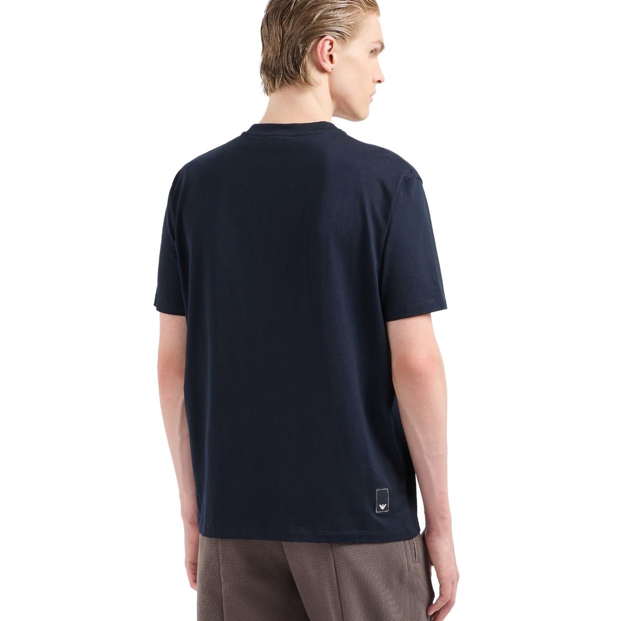 Emporio Armani Micro Eagle Navy T-Shirt