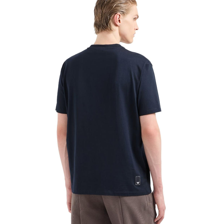 Emporio Armani Micro Eagle Navy T-Shirt