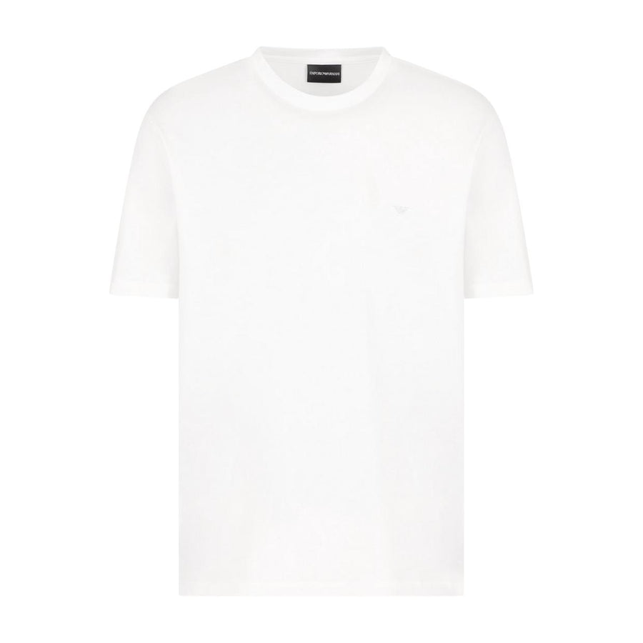 Emporio Armani Micro Eagle White T-Shirt