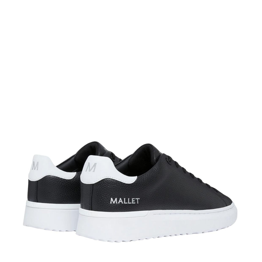 Mallet London GRFTR Lite Black White Tab Trainers