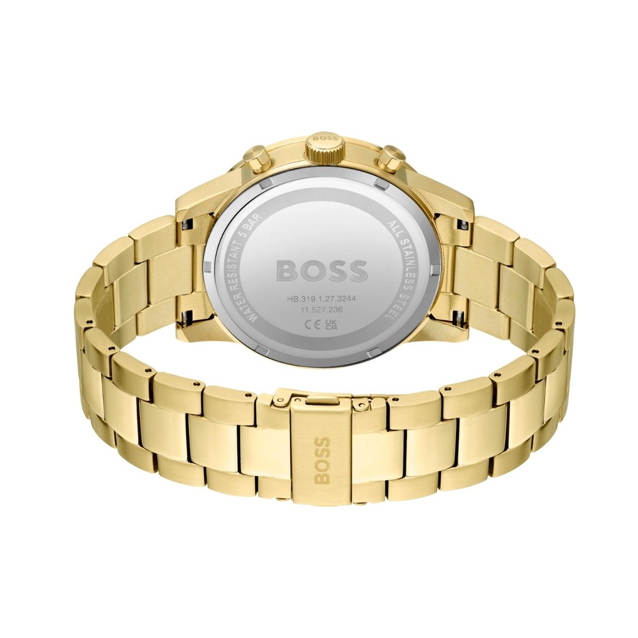 Hugo boss 2024 gold plated watch