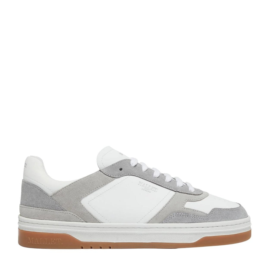 Mallet London Barnsley Grey Tan Trainers