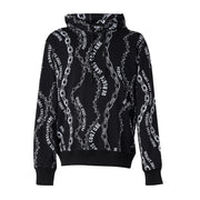 Versace Jeans Couture Black/White Chain Couture Print Hoodie