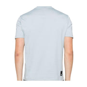 Emporio Armani Micro Eagle Sky Blue T-Shirt