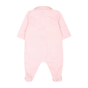 Moschino Baby Teddy Bear Pink Babygrow