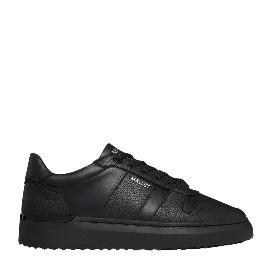 Mallet London Hoxton Lite Triple Black Trainers