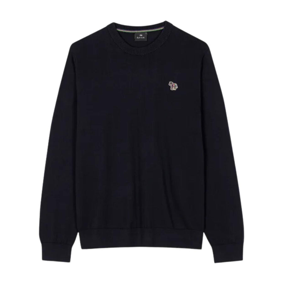 Paul Smith Zebra Logo Patch Dark Navy Sweatshirt