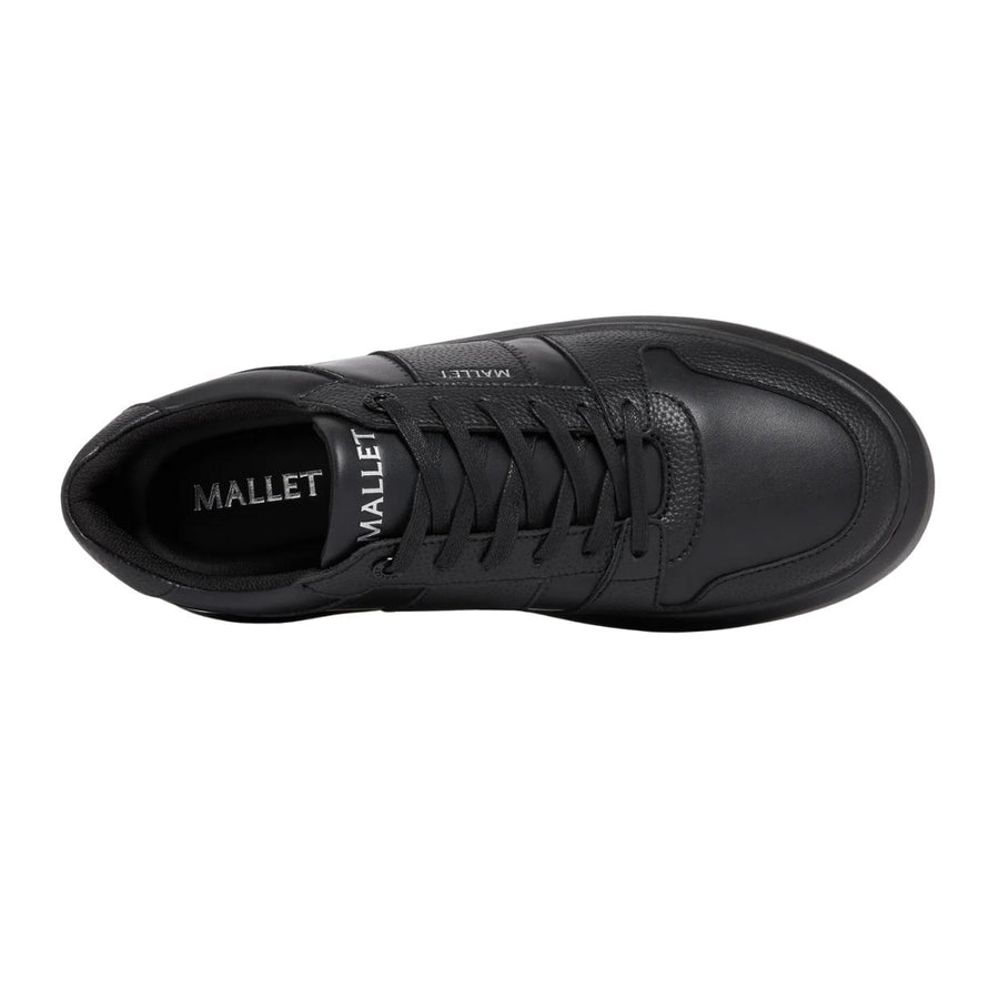 Mallet London Hoxton Lite Triple Black Trainers