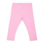 Moschino Baby Logo Print Pink Leggings