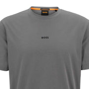 BOSS Logo Print TChup Dark Grey T-Shirt