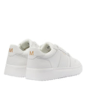 Mallet London Hoxton Lite Triple White Trainers