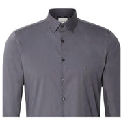 Calvin Klein Poplin Stretch Slim Fit Iron Gate Shirt