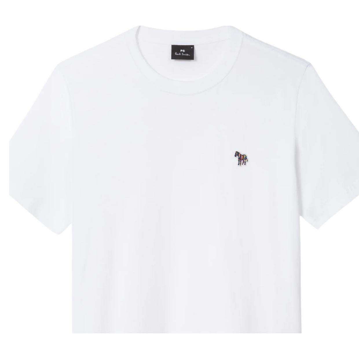 Paul Smith Zebra Logo Patch White T-Shirt