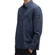 BOSS Locky 2 M Navy Oversized Fit Overshirt