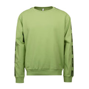 Moschino Underwear Logo Tape Green Sweatshirt