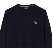 Paul Smith Zebra Logo Patch Dark Navy Sweatshirt