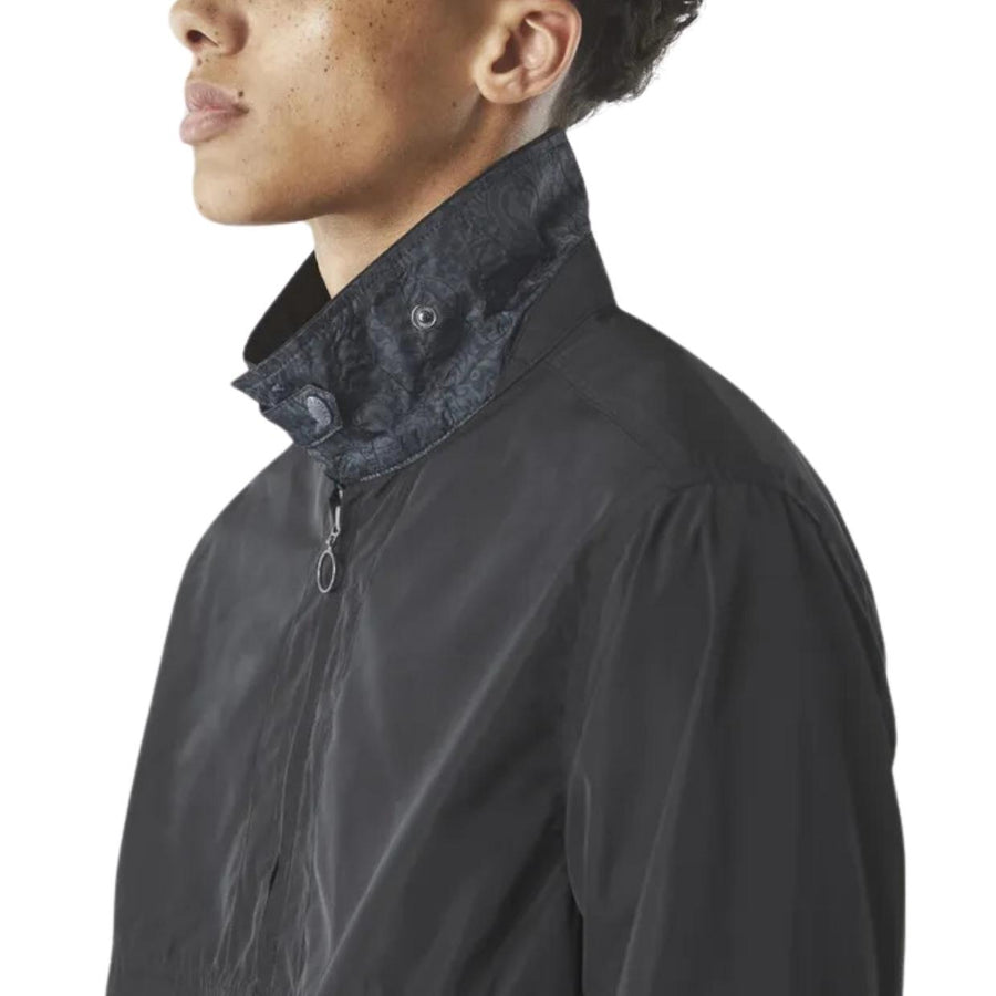 Pretty Green Porter Lightweight Black Overshirt