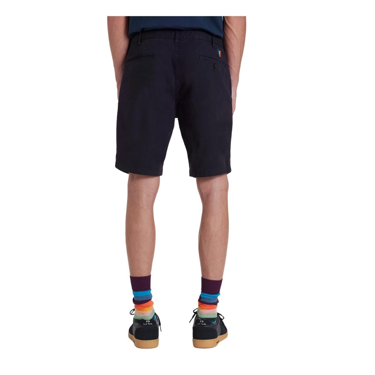 Paul Smith Cotton Twill Broad Stripe Zebra Shorts