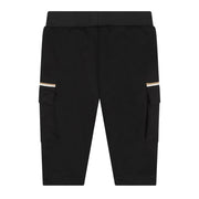 BOSS Baby Black Cargo Jogging Trousers