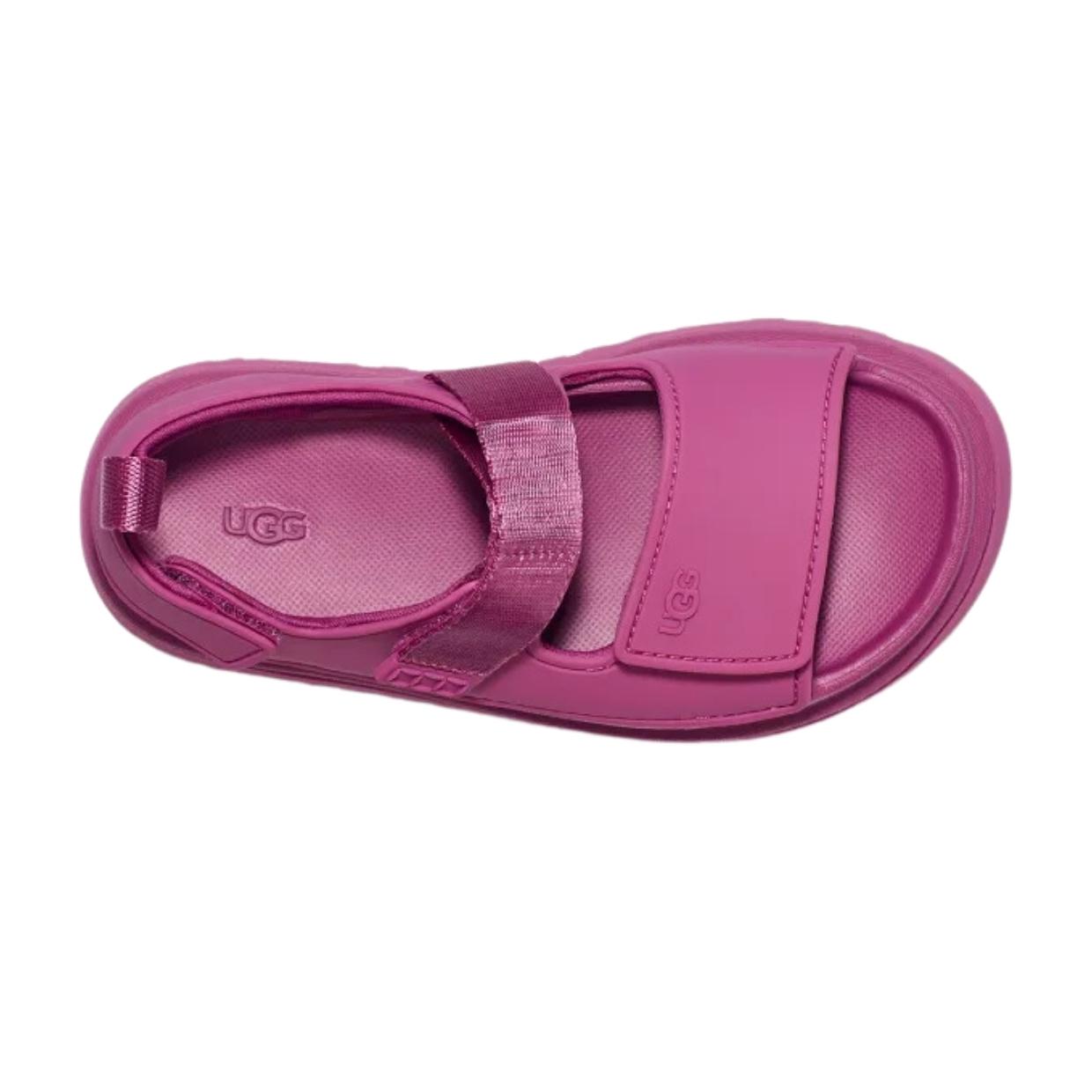 UGG GoldenGlow Mangosteen Pink Sandals – Retro Designer Wear