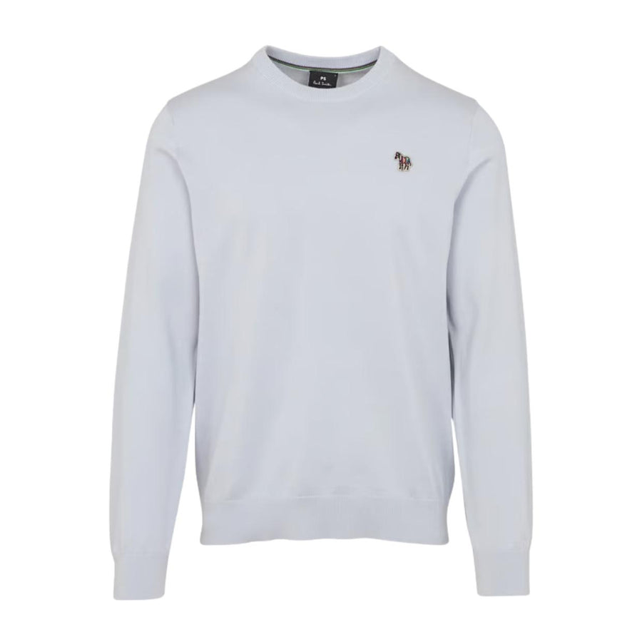 Paul Smith Zebra Logo Patch Light Grey Sweatshirt