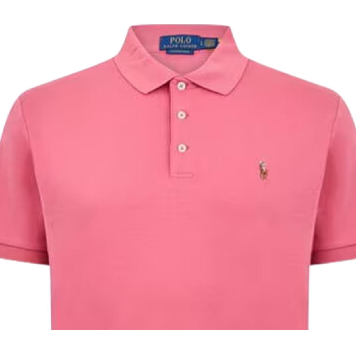 Polo Ralph Lauren Embroidery Logo Red Polo Shirt