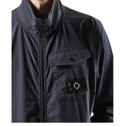 MA.STRUM Ink Navy Mixed Medium Sweat Jacket