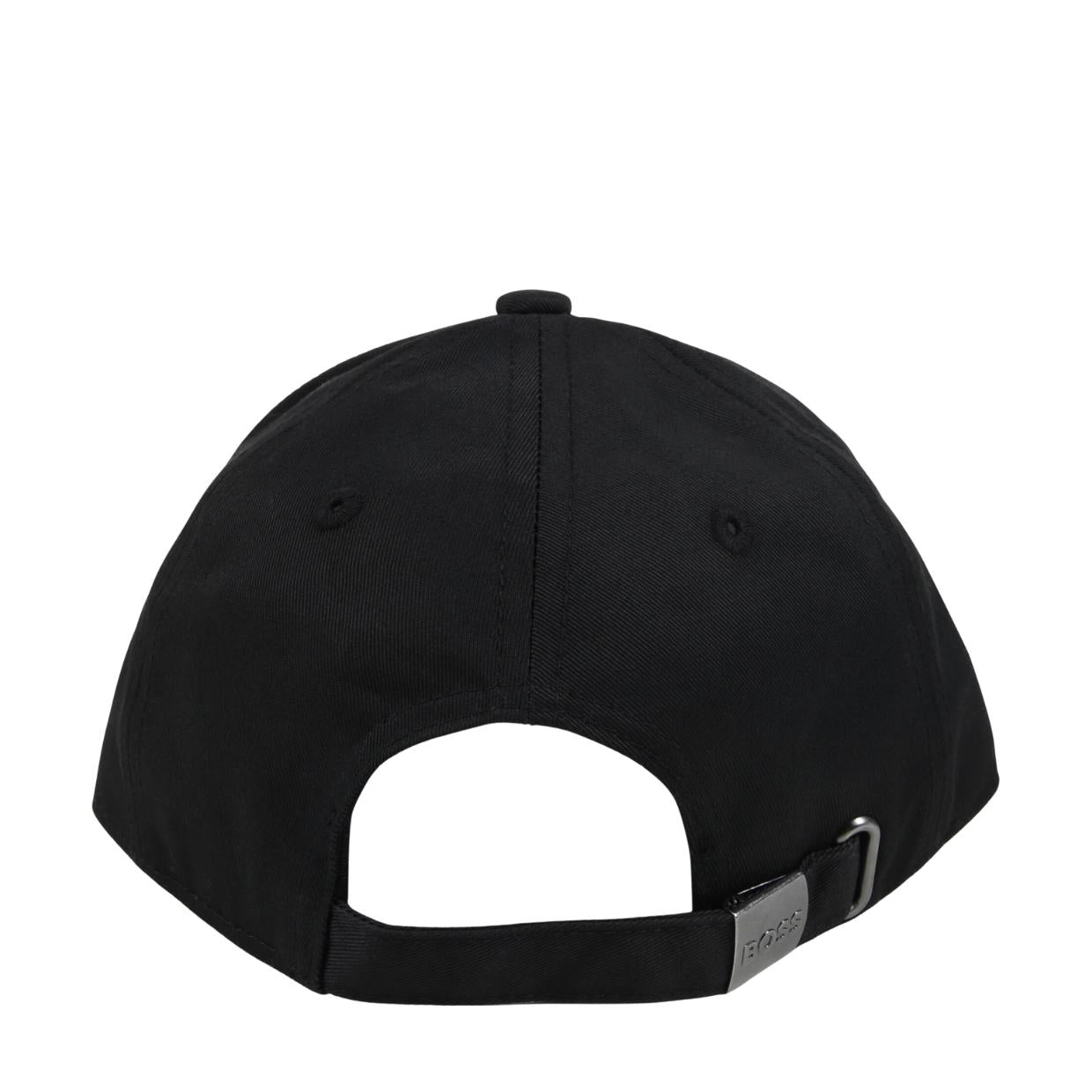 BOSS Kids Printed Logo Black Baseball Cap