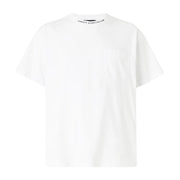 Versace Jeans Couture Printed Logo Collar White T-Shirt