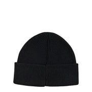 Pretty Green Embroidered Logo Knit Black Beanie