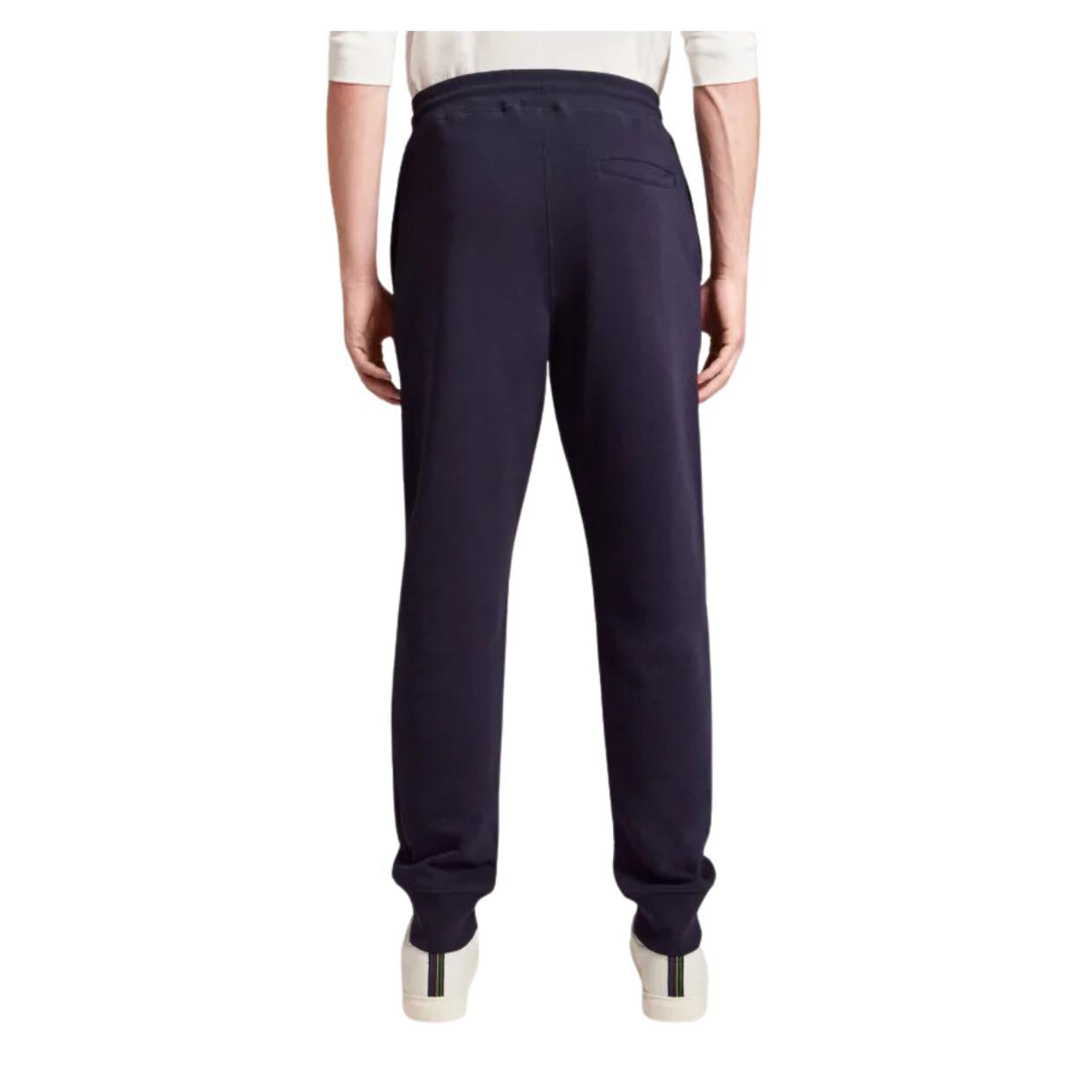 Paul Smith Zebra Logo Patch Dark Navy Jogging Bottoms