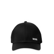 BOSS Bold Logo Print Black Cap