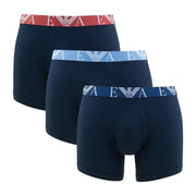 Emporio Armani Bodywear Monogram Logo Three Pack Boxer